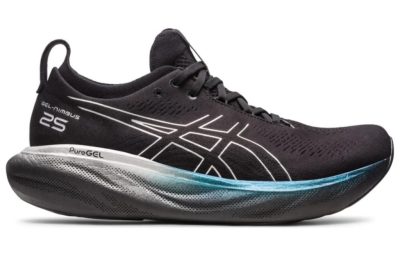Asics Gel-Nimbus 25 Running Shoes Black Pure Silver