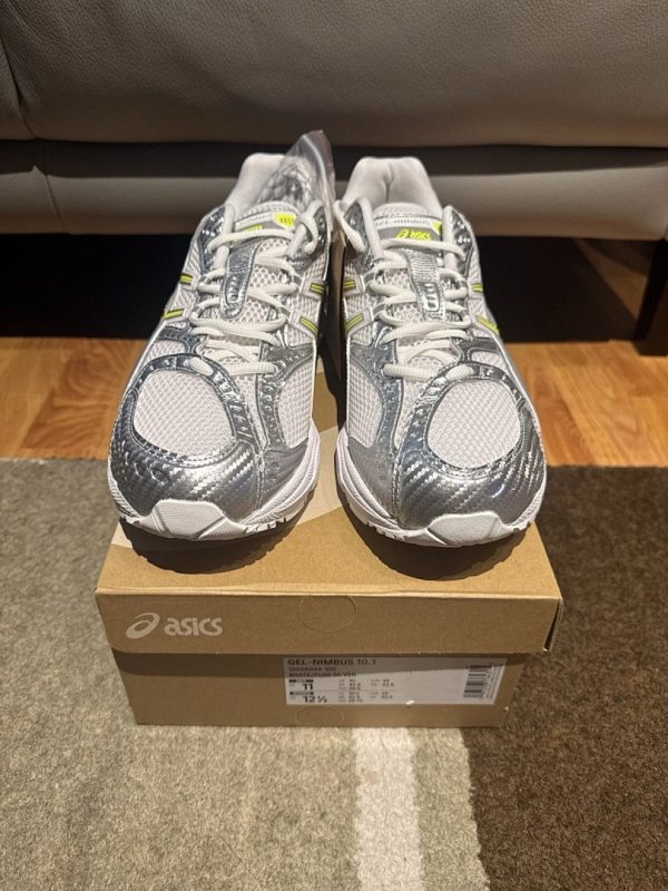 ASICS Gel-Nimbus 10.1 White Sliver