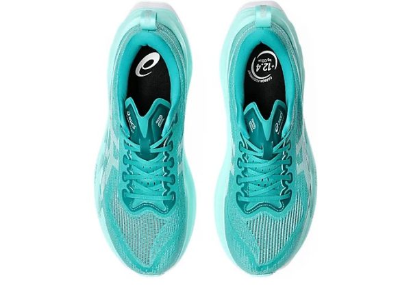 Asics Running Shoes Superblast 2 Wave Teal Illuminate Mint