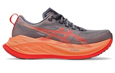Asics Running Shoes Superblast 2 Greyish Purple Coral Reef