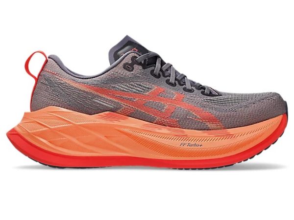 Asics Running Shoes Superblast 2 Greyish Purple Coral Reef