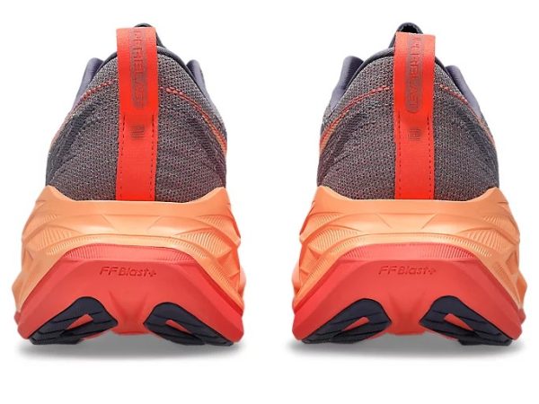 Asics Running Shoes Superblast 2 Greyish Purple Coral Reef