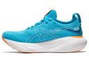 Asics Gel-Nimbus 25 Running Shoes Island Blue Sun Peach