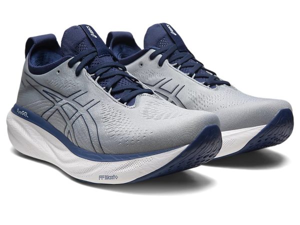 Asics Gel-Nimbus 25 Running Shoes Sheet Rock Indigo Blue