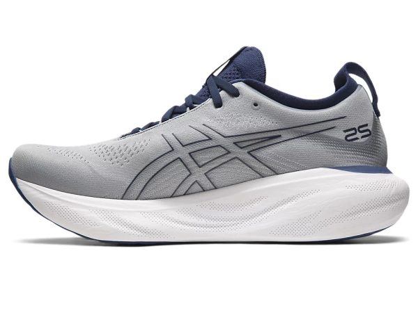 Asics Gel-Nimbus 25 Running Shoes Sheet Rock Indigo Blue