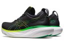 Asics Gel-Nimbus 25 Running Shoes Black Lime Zest