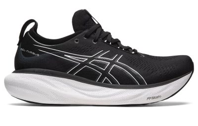 Asics Gel-Nimbus 25 Running Shoes Black Pure Silver