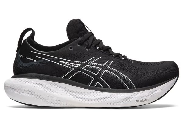 Asics Gel-Nimbus 25 Running Shoes Black Pure Silver