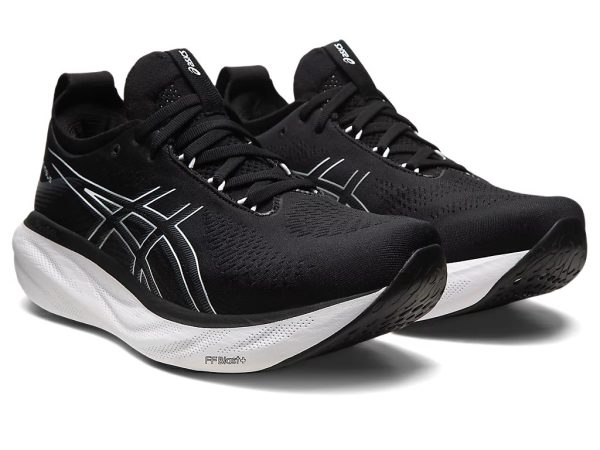 Asics Gel-Nimbus 25 Running Shoes Black Pure Silver