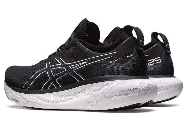 Asics Gel-Nimbus 25 Running Shoes Black Pure Silver