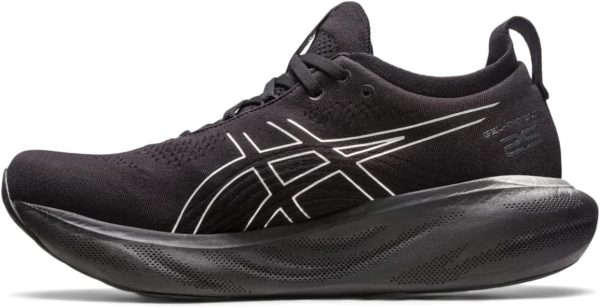 Asics Gel-Nimbus 25 Running Shoes Black Pure Silver