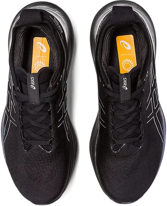 Asics Gel-Nimbus 25 Running Shoes Black Pure Silver