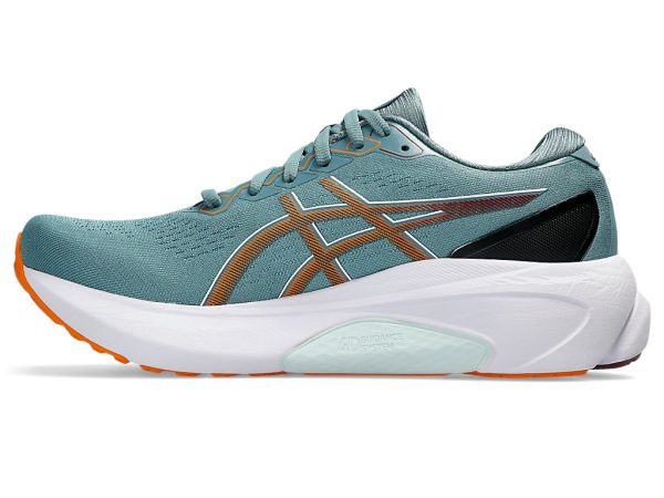 Asics Gel-Kayano 30 Running Shoes Foggy Teal Bright Orange