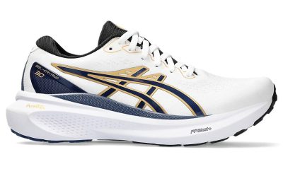 Asics Gel-Kayano 30 Running Shoes White Deep Ocean