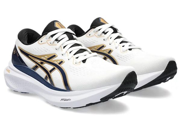 Asics Gel-Kayano 30 Running Shoes White Deep Ocean