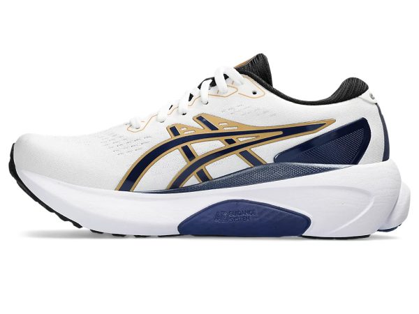 Asics Gel-Kayano 30 Running Shoes White Deep Ocean
