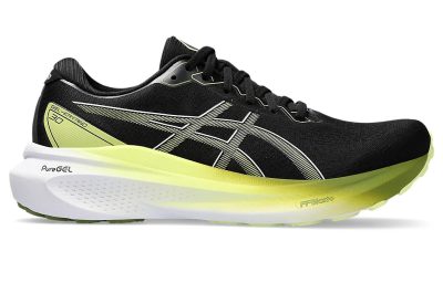 Asics Gel-Kayano 30 Running Shoes Black Glow Yellow