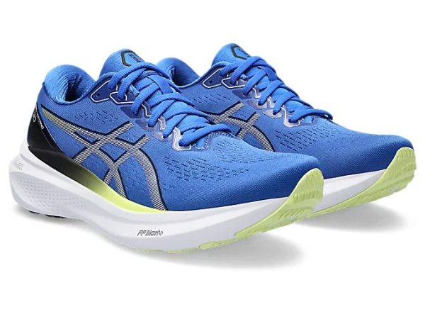 Asics Gel-Kayano 30 Running Shoes Illusion Blue Glow Yellow