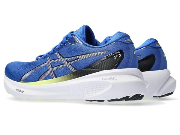 Asics Gel-Kayano 30 Running Shoes Illusion Blue Glow Yellow
