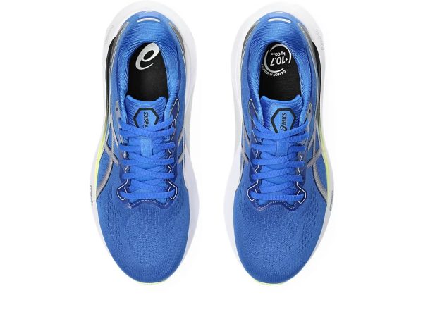 Asics Gel-Kayano 30 Running Shoes Illusion Blue Glow Yellow