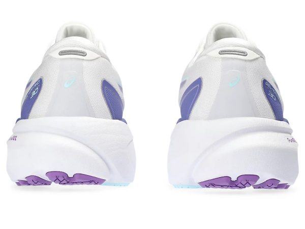 Asics Gel-Kayano 30 Running Shoes White Cyber Grape