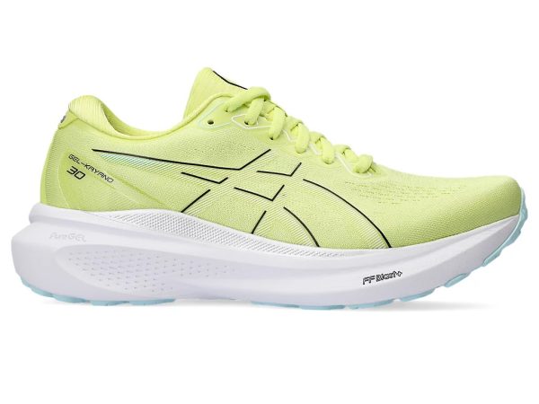 Asics Gel-Kayano 30 Running Shoes Glow Yellow White