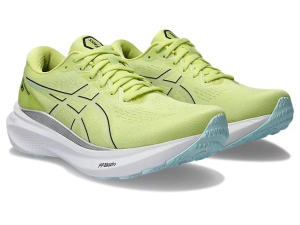Asics Gel-Kayano 30 Running Shoes Glow Yellow White