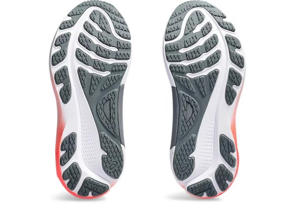 Asics Gel-Kayano 30 Running Shoes White Sunrise Red