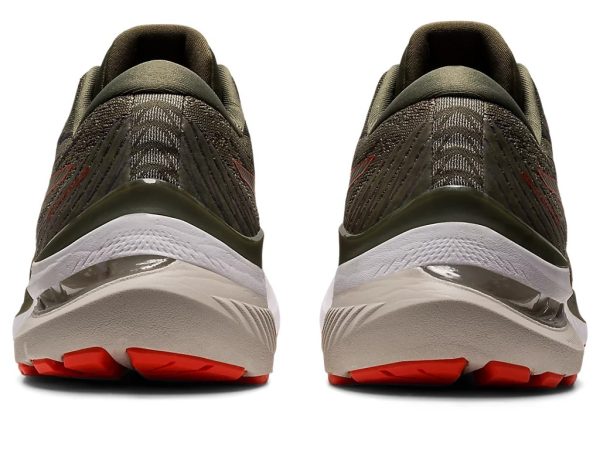 Asics Gel-Kayano 29 Running Shoes Mantle Green Cherry Tomato