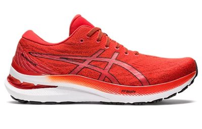 Asics Gel-Kayano 29 Running Shoes Cherry Tomato Black