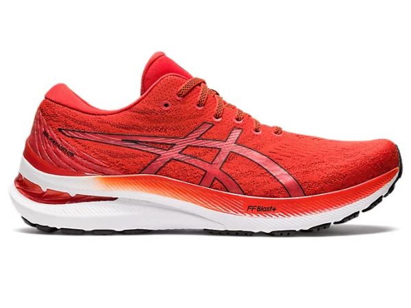 Asics Gel-Kayano 29 Running Shoes Cherry Tomato Black
