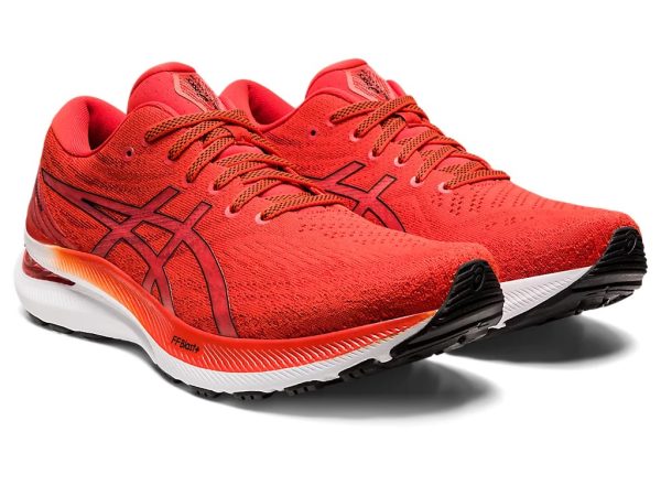 Asics Gel-Kayano 29 Running Shoes Cherry Tomato Black