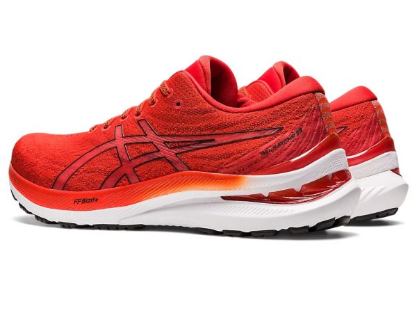 Asics Gel-Kayano 29 Running Shoes Cherry Tomato Black