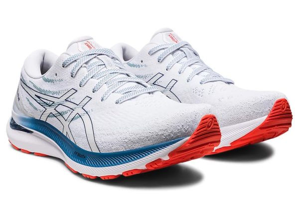 Asics Gel-Kayano 29 Running Shoes White Deep Ocean