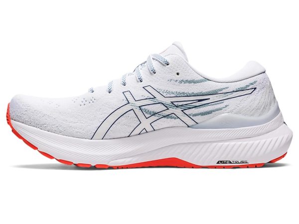Asics Gel-Kayano 29 Running Shoes White Deep Ocean