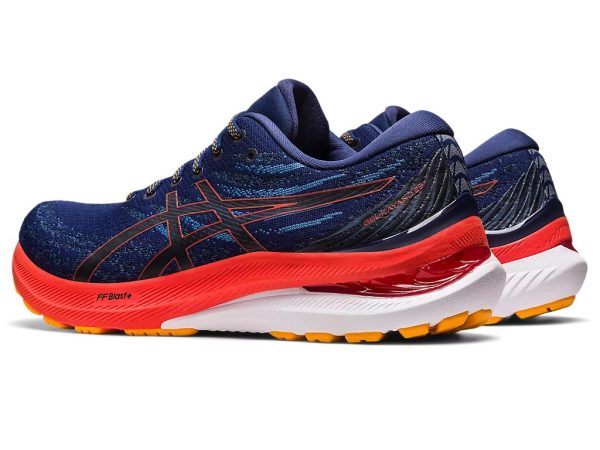Asics Gel-Kayano 29 Running Shoes Deep Ocean Cherry Tomato