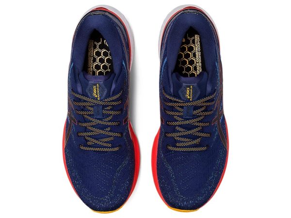 Asics Gel-Kayano 29 Running Shoes Deep Ocean Cherry Tomato