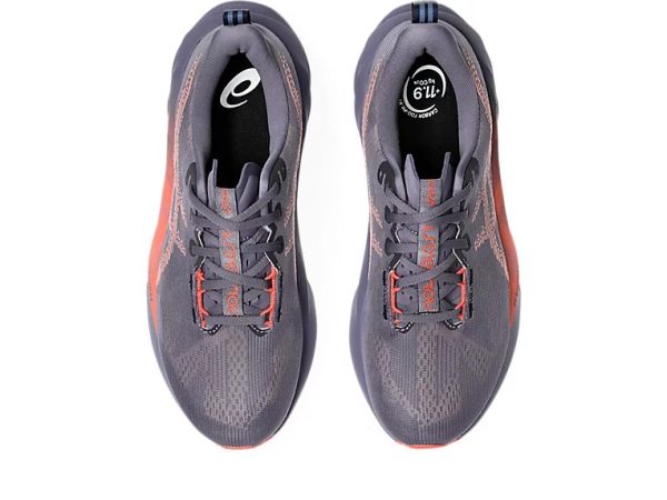 Asics Novablast 5 Greyish Purple Coral Reef