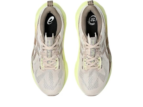 Asics Novablast 5 Mineral Beige Taupe Grey