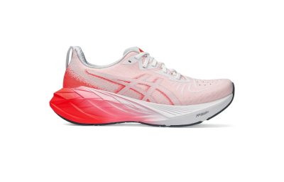 Asics Novablast 4 White Sunrise Red