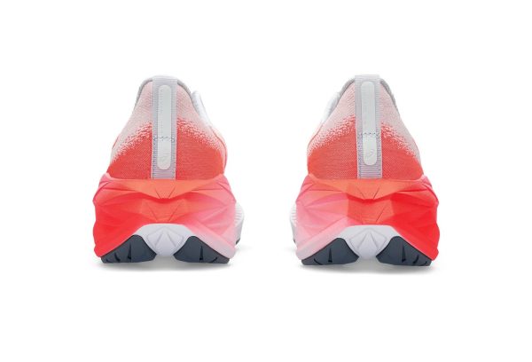 Asics Novablast 4 White Sunrise Red