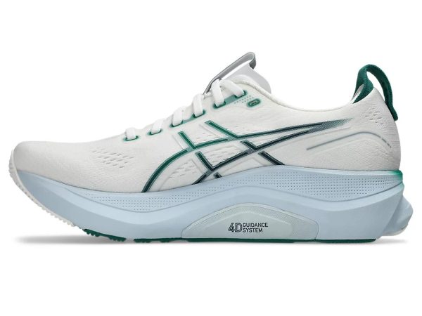 Asics GEL-KAYANO 32 Running Shoes White Jasper Green