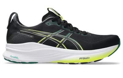 Asics GEL-KAYANO 32 Running Shoes Black Jasper Green