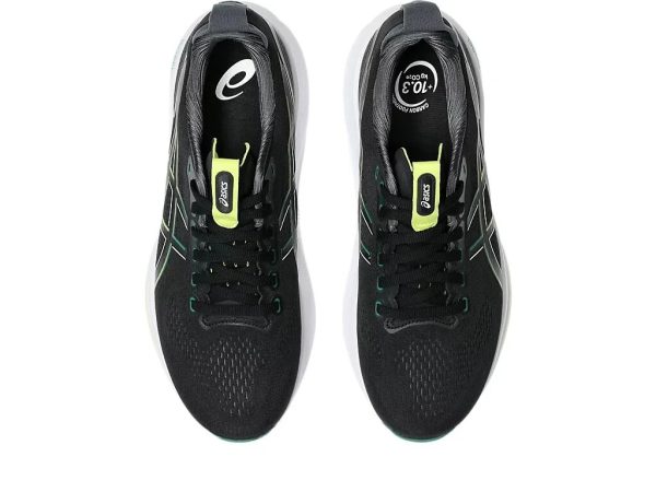 Asics GEL-KAYANO 32 Running Shoes Black Jasper Green