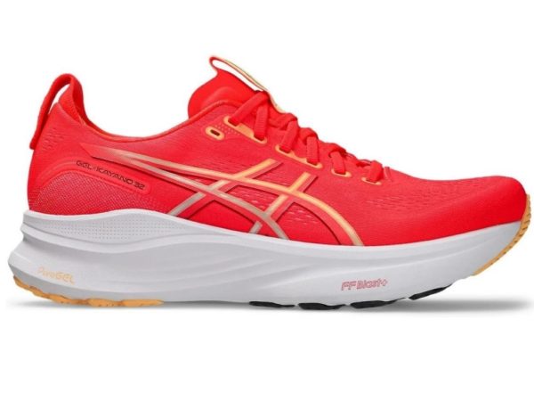 Asics GEL-KAYANO 32 Running Shoes Flash Red Beet Juice