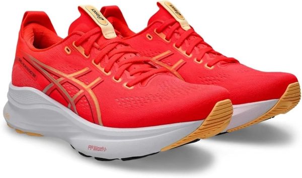 Asics GEL-KAYANO 32 Running Shoes Flash Red Beet Juice
