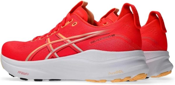 Asics GEL-KAYANO 32 Running Shoes Flash Red Beet Juice