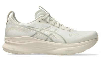 Asics GEL-KAYANO 32 Running Shoes Oatmeal Meteor Grey