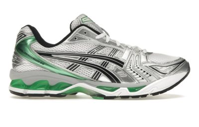 ASICS Gel-Kayano 14 Running Shoes White Malachite Green