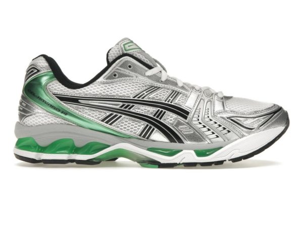 ASICS Gel-Kayano 14 Running Shoes White Malachite Green